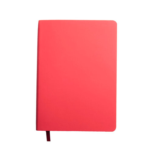 Ежедневник недатированный Pulpy, А5,  красный, кремовый блок, красный срез (красный)