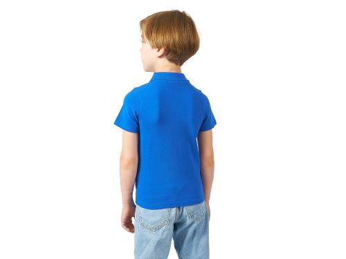 Рубашка поло First детская, классический синий