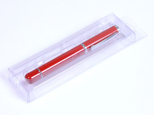 USB-флешка на 64 ГБ в виде ручки с мини чипом, красный