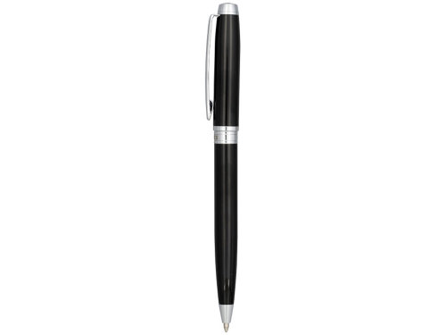 Ручка металлическая шариковая Aphelion, черный/серебристый