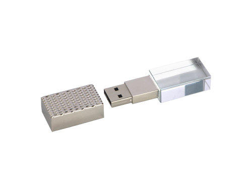 USB-флешка на 32 ГБ,  серебро