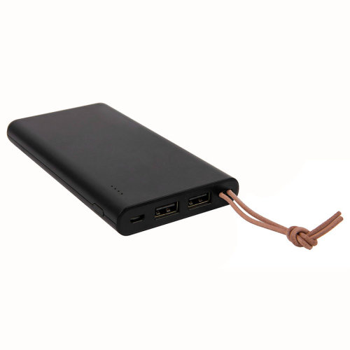 Универсальное зарядное устройство STRAP (10000mAh) (черный)