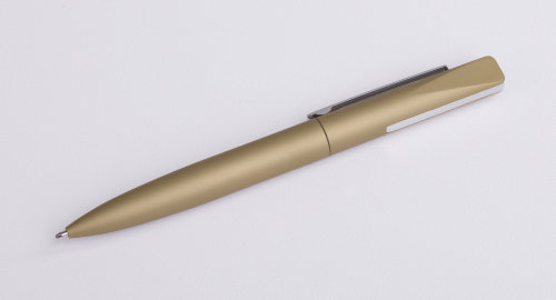 Ручка шариковая "Mercury", покрытие soft touch, золотистый