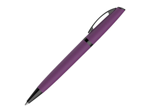 Ручка шариковая Pierre Cardin ACTUEL. Цвет - фиолетовый матовый.Упаковка Е-3