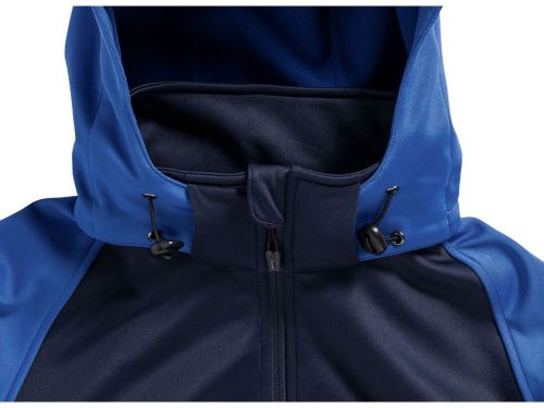 Куртка софтшел Сhallenger женская, темно-синий/небесно-голубой