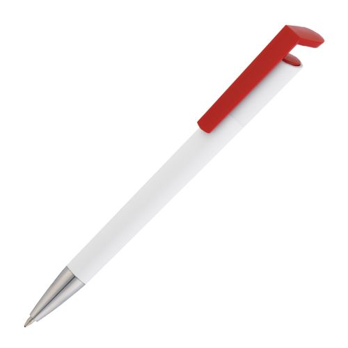 Ручка шариковая "Chuck", белый с красным