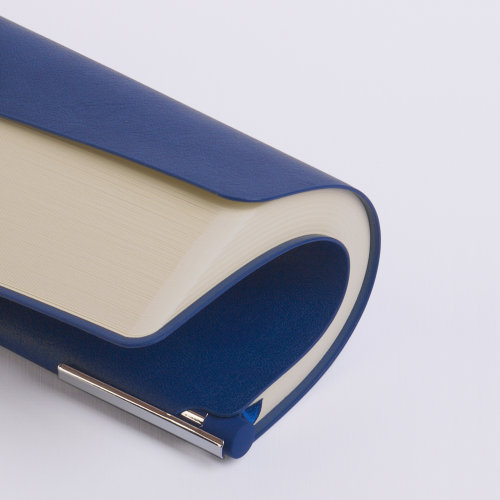 Ежедневник недатированный "Альба", формат А5, гибкая обложка, синий