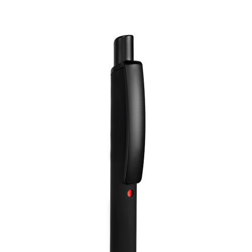 Ручка шариковая ENIGMA, металл, софт-покрытие (черный, красный)