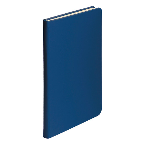 Ежедневник недатированный SIMPLY FLEX, А5,  синий, кремовый блок, в линейку (синий)