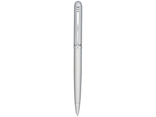 Ручка металлическая шариковая, серебристый