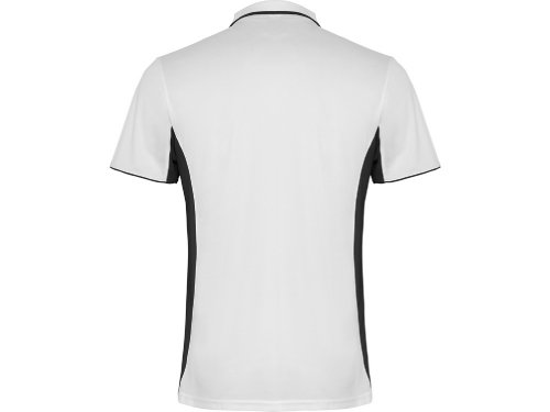 Рубашка поло Montmelo мужская с длинным рукавом, белый/черный