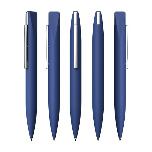 Ручка шариковая "Callisto" с флеш-картой 32Gb, покрытие soft touch, темно-синий