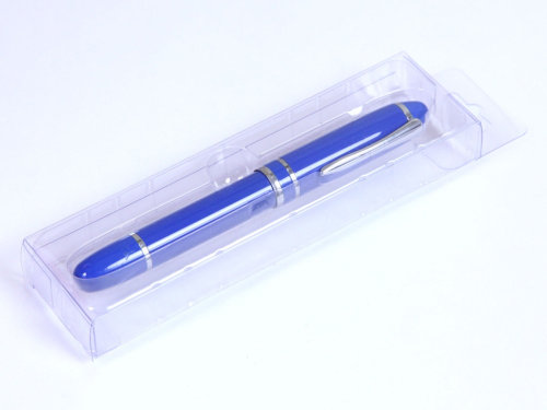 USB-флешка на 32 Гб в виде ручки с мини чипом, синий