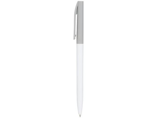 Ручка шариковая пластиковая Mondriane, белый/серый