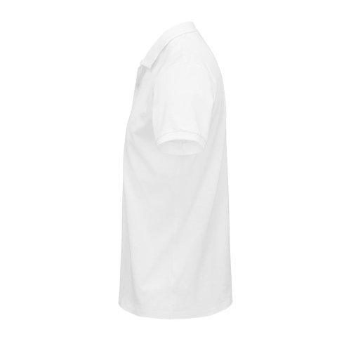 Рубашка поло мужская PLANET MEN 170 из органического хлопка (белый)
