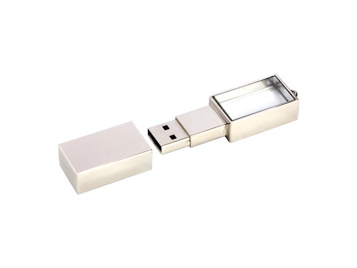 USB-флешка на 2 ГБ,  серебро