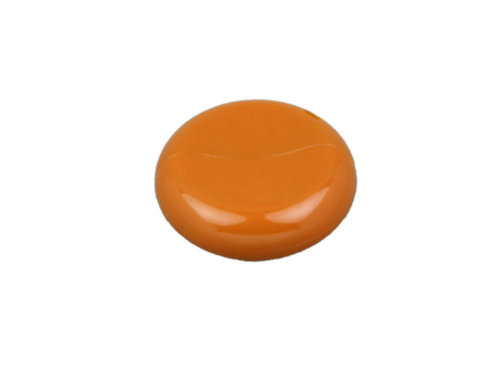 Флешка промо круглой формы, 8 Гб, оранжевый