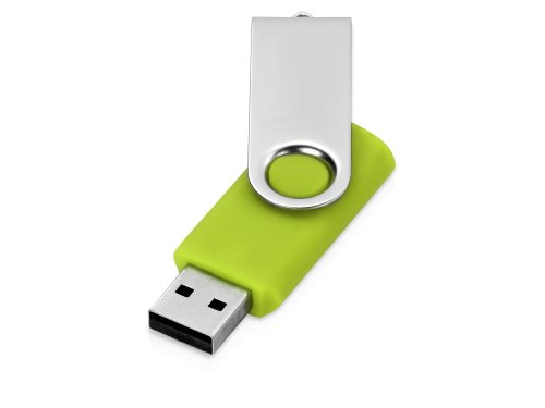 Флеш-карта USB 2.0 16 Gb Квебек, зеленое яблоко