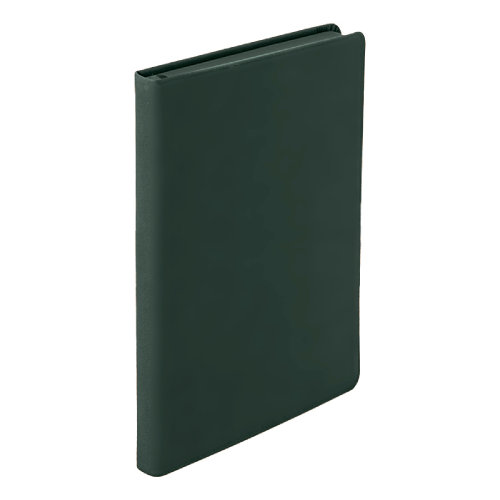 Ежедневник недатированный Pulpy, А5,  зеленый, кремовый блок, зеленый срез (зеленый)