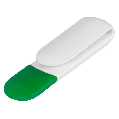 USB flash-карта "Alma" (8Гб) (белый, зеленый)