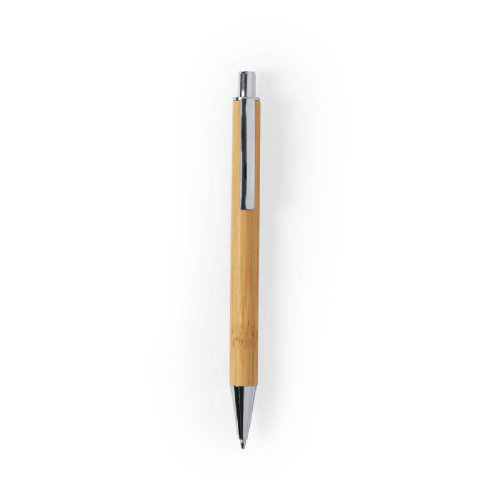 Ручка шариковая,REYCAN, бамбук, пластик (светло-коричневый)