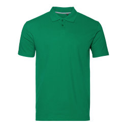 Рубашка поло унисекс хлопок 100%, 185, 04B, зелёный