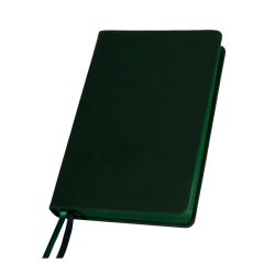 Ежедневник недатированный Softie, формат А5, в клетку (темно-зелёный)