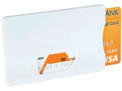 Защитный RFID чехол для кредитной карты, белый