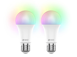 Набор из двух лампочек IoT CLED M1 RGB, E27, белый