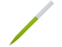 Шариковая ручка Unix из переработанной пластмассы, синие чернила - Зеленое яблоко