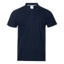 Рубашка поло мужская STAN хлопок/полиэстер 185, 04, темно-синий