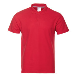 Рубашка поло мужская STAN хлопок/полиэстер 185, 104, красный