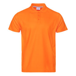 Рубашка поло мужская STAN хлопок/полиэстер 185, 104, оранжевый