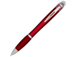 Ручка цветная светящаяся Nash, красный