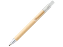 Шариковая ручка Safi из бумаги вторичной переработки,  прозрачный