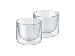 Набор стаканов из двойного стекла тм ALFI 200ml, в наборе 2 шт.
