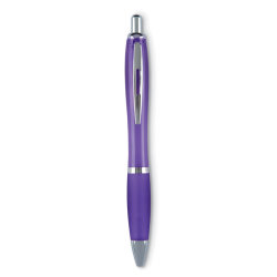 Ручка шариковая (прозрачно-фиолетовый)