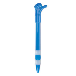 Ручка шариковая с рукой (синий)