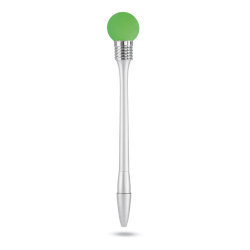 Ручка шариковая с лампочкой (зеленый-зеленый)