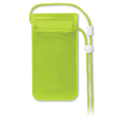 Чехол для смартфона (прозрачно-зеленый)
