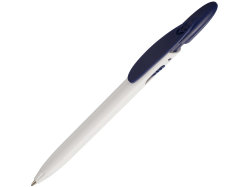 Шариковая ручка Rico White, белый/темно-синий