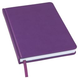 Ежедневник недатированный Bliss, А5,  фиолетовый, белый блок, без обреза (фиолетовый)