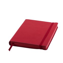 Ежедневник датированный на 2022 год Shady, А5,  красный, кремовый блок, красный обрез (красный)