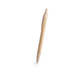 Шариковая ручка FILAX, рециклированный картон, пластик c пшеничным волокном (натуральный)