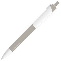 Ручка шариковая FORTE (серый, белый)