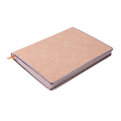 Ежедневник недатированный Montrose, А5,  светло-коричневый, кремовый блок, графитовый срез (светло-коричневый)